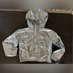 Girls Nike silver pullover